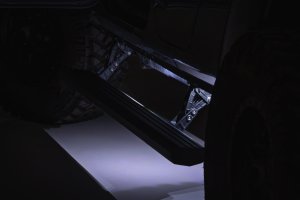 Jeep Gladiator JT Power Running Boards - Rough Country - 6-Inch All-Season Aluminum Boards - '20-'26